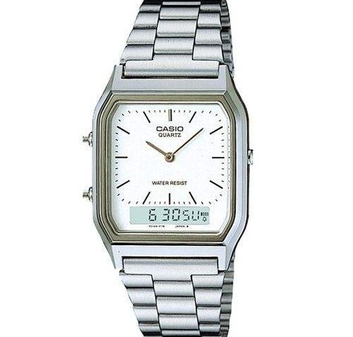 Casio Analog-Digital Mens Dress Watch [AQ-230A-7DMQD]