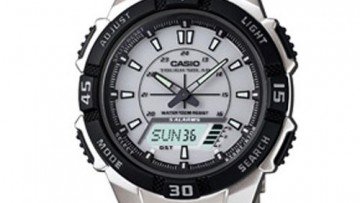 Casio Analog-Digital Mens Dress Watch [AQ-S800WD-7EVDF]
