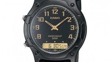 Casio Analog-Digital Mens Dress Watch [AW-49H-1BVDF]