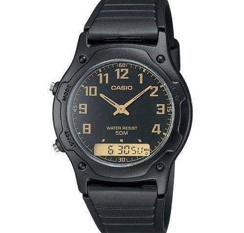Casio Analog-Digital Mens Dress Watch [AW-49H-1BVDF]