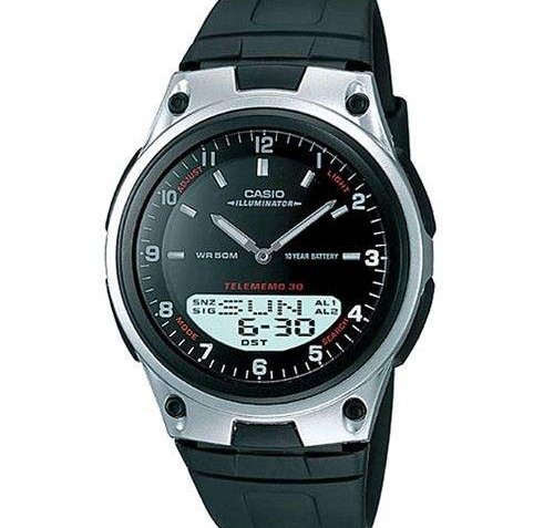 Casio Analog-Digital Mens Dress Watch [AW-80-1AVDF]