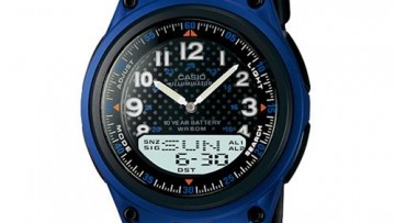 Casio Analog-Digital Mens Dress Watch [AW-80-2BVDF]