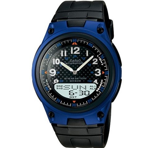 Casio Analog-Digital Mens Dress Watch [AW-80-2BVDF]