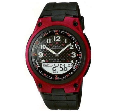 Casio Analog-Digital Mens Dress Watch [AW-80-4BVDF]