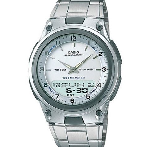 Casio Analog-Digital Mens Dress Watch [AW-80D-7A1VDF]
