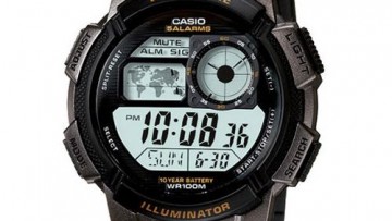 Casio Digital Mens Dress Watch [AE-1000W-1AVDF]