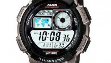 Casio Digital Mens Dress Watch [AE-1000W-1BVDF]