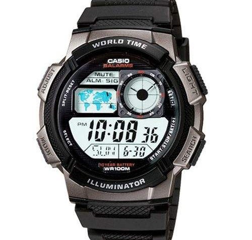 Casio Digital Mens Dress Watch [AE-1000W-1BVDF]