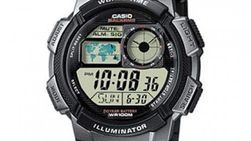 Casio Digital Mens Dress Watch [AE-100W-1BVDF]