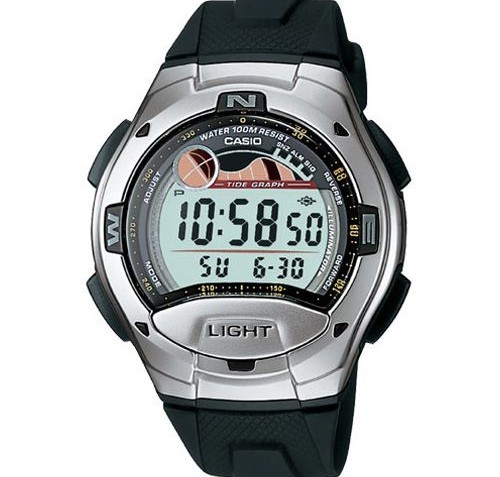 Casio Digital Mens Dress Watch [W-753-1AVDF]