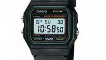 Casio Digital Unisex Dress Watch [F-91W-3DG]