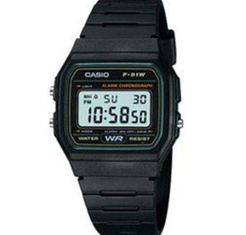 Casio Digital Unisex Dress Watch [F-91W-3DG]