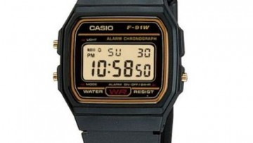 Casio Digital Unisex Dress Watch [F-91WG-9QDF]