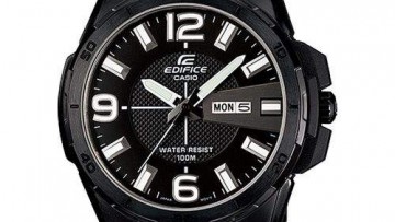 Casio Edifice Mens Analog Dress Watch [EFR-104BK-1AVUDF]