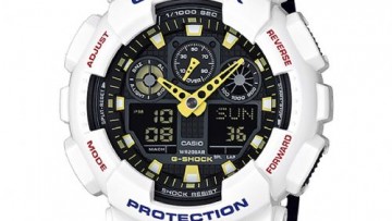 Casio G-Shock Mens Analog Digital watch [GA-100CS-7ADR]