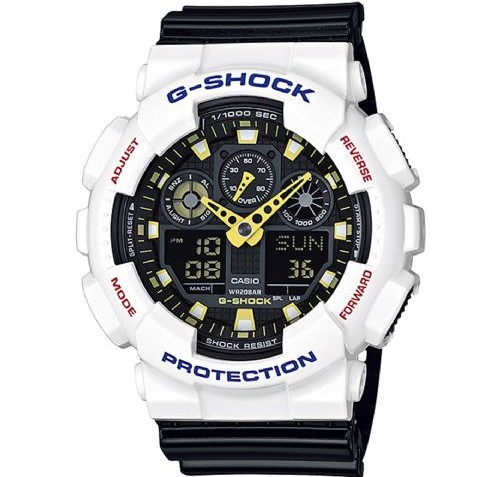 Casio G-Shock Mens Analog Digital watch [GA-100CS-7ADR]