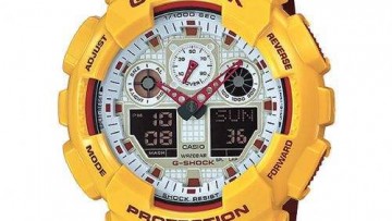 Casio G-Shock Mens Analog Digital watch [GA-100CS-9ADR]