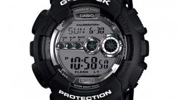 Casio G-SHOCK Mens Digital Dress Watch [GD-100BW-1D]