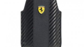 Ferrari Real Leather Sleeve for BlackBerry 8520/8900/9700 - Challenge