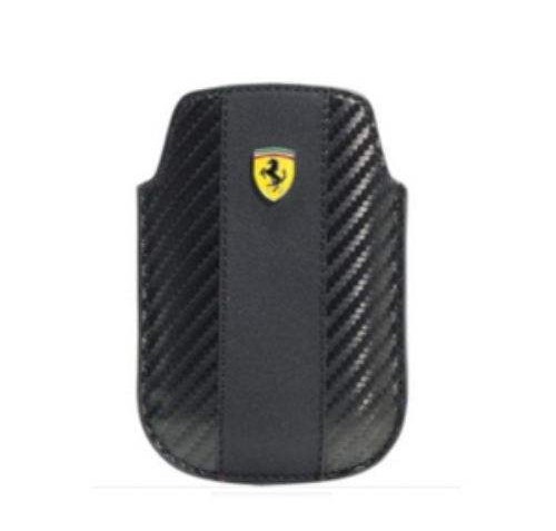 Ferrari Real Leather Sleeve for BlackBerry 8520/8900/9700 - Challenge
