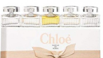 Chloe Parfum de Roses Miniature Collection Set 5 Piece Perfume Gift Set
