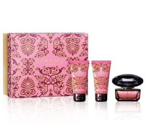 Versace Crystal Noir 3 Piece Perfume Gift Set For Women