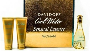 Davidoff Cool Water Sensual Essence 3 Piece Gift Set For Women