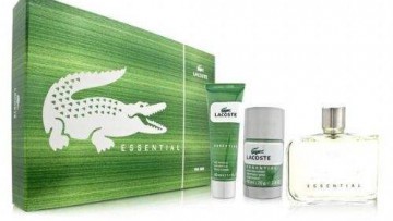 Lacoste Essential 4 Piece Perfume Gift Set For Men