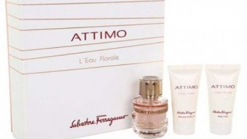 Salvatore Ferragamo's Attimo L'Eau Florale 3 Piece Perfume Gift Set