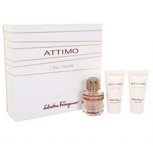 Salvatore Ferragamo's Attimo L'Eau Florale 3 Piece Perfume Gift Set