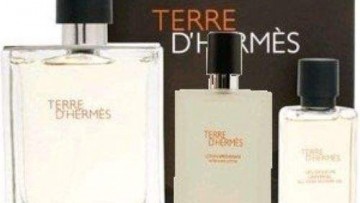 Terre D'Hermes EDT 3 Piece Perfume Gift Set for Men