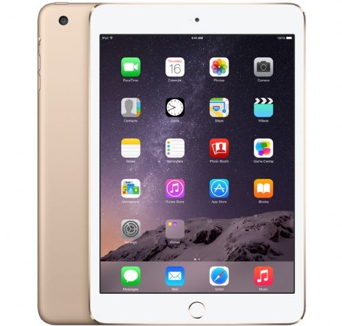 Apple iPad Mini 3 16GB LTE [Wifi + Cellular, Gold, FaceTime Enabled] [Warranty]