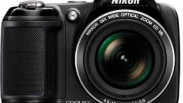 Nikon L330 PointShoot Camera [20.2 Megapixels, Black]
