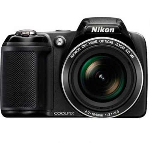 Nikon L330 PointShoot Camera [20.2 Megapixels, Black]