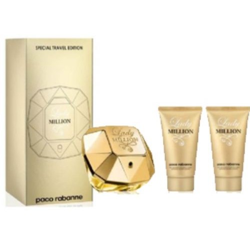 Paco Rabanne Lady Million 3 Piece Perfume Set for Women