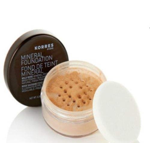 Korres Wild Rose Mineral Foundation Powder SPF30 - Fairly Light