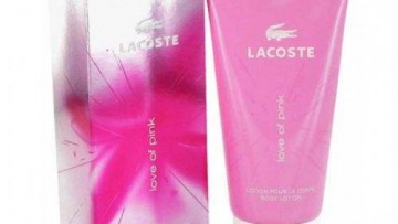 Lacoste Love of Pink 150ml Body Lotion For Women [Boxed]