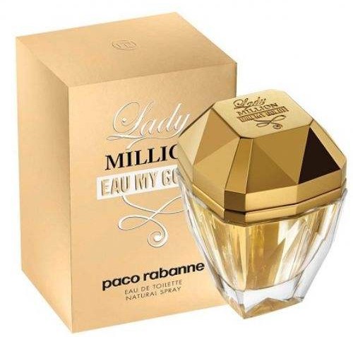 Paco Rabbane Lady Million Eau My Gold For Women 80ml EDT