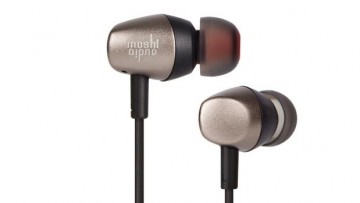 Moshi's mythro Stylish aluminum earbuds with mic