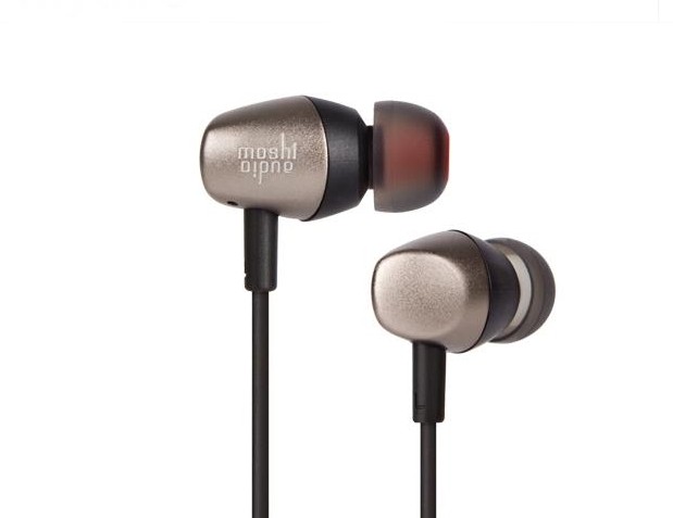 Moshi's mythro Stylish aluminum earbuds with mic