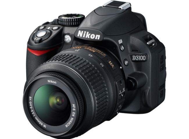 Nikon D3100 14MP Digital SLR Camera with 18-55mm