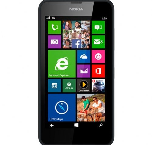 Nokia Lumia 630 Dual Sim 8GB [Black/English]
