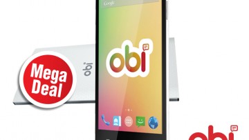 Obi Hornbill S551 Dual Sim - 5.5", 8GB, 3G WiFi, White