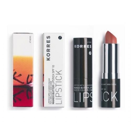 Korres Mango Butter SPF15 Lipstick - Orange Brown [no47]