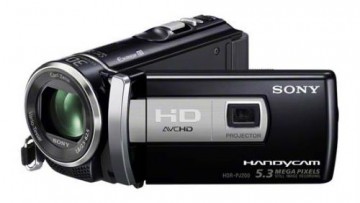 Sony HDR-PJ200 Camcorder With Projector