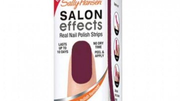 Sally Hansen Salon Effects Real Nail Polish Strips - PLUM-MET