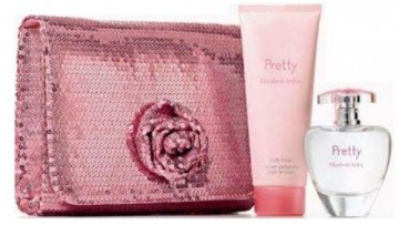 Elizabeth Arden Pretty 50ml 3 Piece Perfume Gift Set For Women