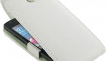 Pdair Leather Case for Samsung Galaxy S II GT-i9100 - Flip Top Type
