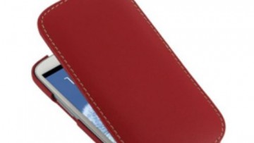 Pdair Slim Leather Case Samsung Galaxy S3 GT-i9300 (Red)