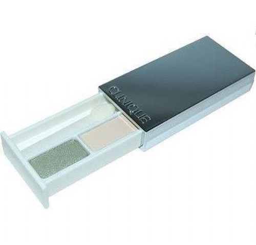 Clinique Eyeshadow in Two shades of the Sparkling sage and French vanilla
